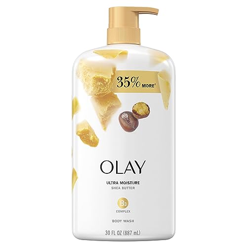 Olay Ultra Moisture Manteca de karité Gel de lavado corporal, 30 onzas líquidas
