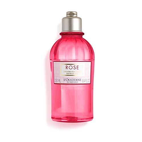L'Occitane Rose Shower Gel Enriched with Rosa Centifolia Water from Provence, 8.4 fl. oz.