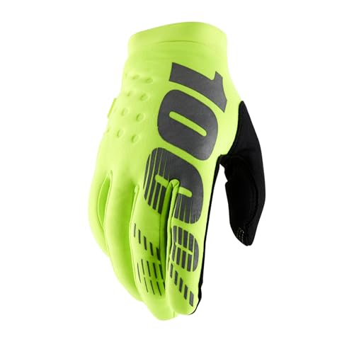 100% Brisker - Guantes para motocross y bicicleta de montaña