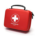 Compact First Aid Kit (228pcs) Designed For Family Emergency Care. Waterproof EVA case&Bag is Ideal for the Car,Home,boat,School, Camping, Hiking,Travel,Office,Sports,Hunting. Protect Your Loved Ones