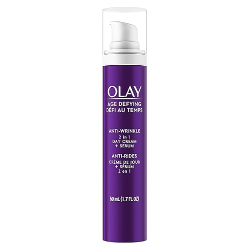 Olay Age Defying 2-In-1 Anti-Wrinkle Day Cream + Serum 1.7 Fl Oz