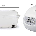 Tiger Corporation JBV-A10U Micom - Arrocerera y calentador de 5,5 tazas con funciones 3 en 1