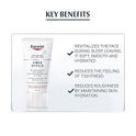 Eucerin Replenishing Skin Relief Face Cream (with 5% Urea) (50ml, Dermatalogical Skincare, Fragrance Free) by Eucerin