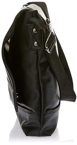 Kenneth Cole Reaction Grand Central - Bolso bandolera de piel vegana para portátil y tablet