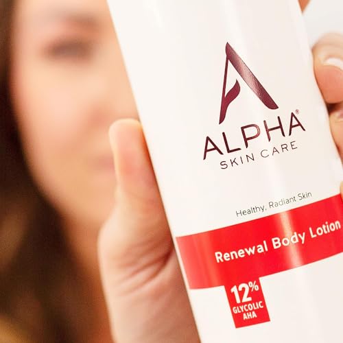 Alpha Skin Care Revitalizing Body Lotion with 12% Glycolic AHA, 12 Ounce