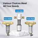 Waterdrop Filtro de agua de sedimentos reutilizable, sistema de prefiltración para toda la casa