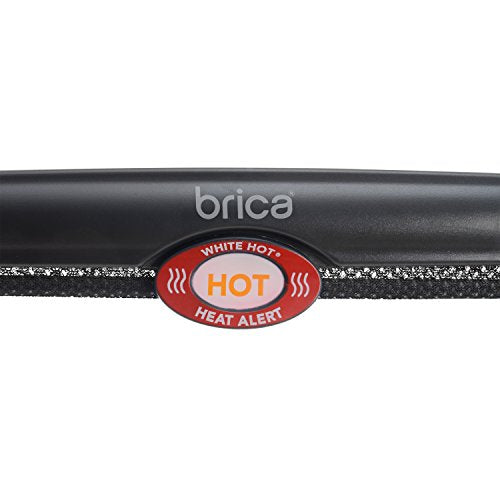 Munchkin® Brica® Sun Safety™ - visualización Enrollable para Ventana de Coche con Alerta de Calor White Hot®, Paquete de 2, Color Negro