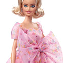 Barbie Muñeca Signature Birthday Wishes (Rubio de 11.5 Pulgadas) con Vestido y Zapatos de Tul Rosa, con Embalaje Personalizable, Regalo para niños de 6 años en adelante