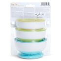 Munchkin Stay Put Plato hondo con ventosa, 3 unidades