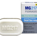 MG217 Psoriasis Dead Sea Mud and Salt Jabón de barra dual con aloe y vitamina E, 90 oz