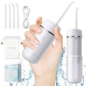 Water Flosser Cordless for Teeth, PONYFREE Mini Portable Oral Irrigator with 9 Pressure Modes, Water Teeth Cleaner Pick, Unique Pressure Stabilization Technology