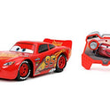 Jada Toys Pixar Cars 1:24 Rayo Mcqueen RC Control Remoto Coche 2.4 GHz Juguetes Rojos para niños