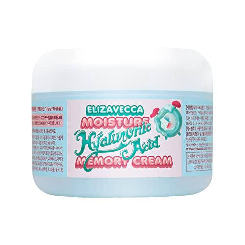 Elizavecca Moisture Hyaluronic Acid Memory Cream - anti aging cream : facial cream for wrinkles - water cream