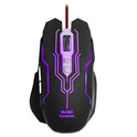 Mars Gaming MM216 ratone USB Óptico 5000 dpi Mano Derecha Negro - Ratón (Mano Derecha, Óptico, USB, 5000 dpi, 135 g, Negro)