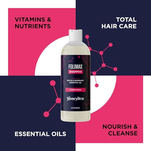 Hair Loss Shampoo for Men and Women - DHT Blocker - Biotin for Hair Growth and Regrowth Treatment - Thicker Fuller Hair Revitalizing Shampoo - Improve Circulation Scalp - Dandruff Shampoo Sulfate Free