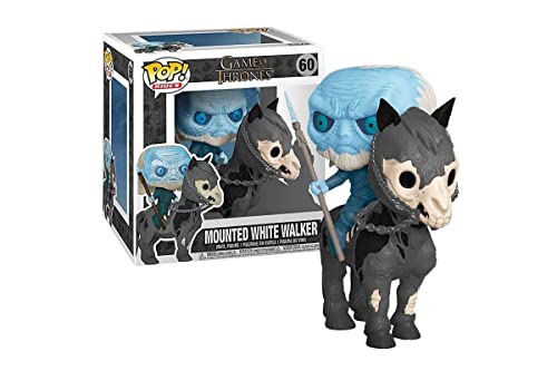 Funko Collectible Figure Pop! Rides, Game of Thrones, White Walker On Horse