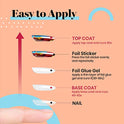Beetles Nail Art - Pegamento de gel + látex líquido