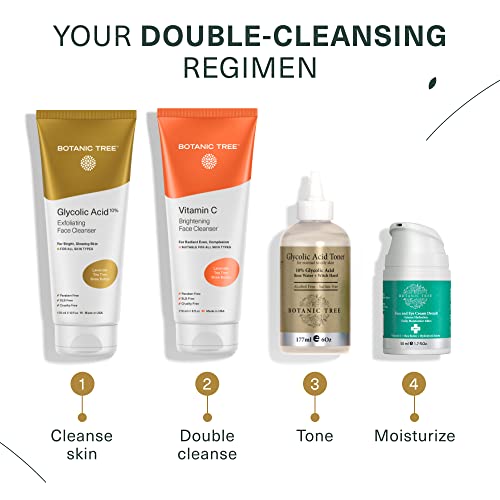 Buy 1 Glycolic Acid Exfoliating Cleanser and Get 1 Age Defense Retinol Serum(Pack of 2)-Anti Aging,Acne Face- Wash For Wrinkles, Lines & Spots Reduction With 100% Organic Extracts.