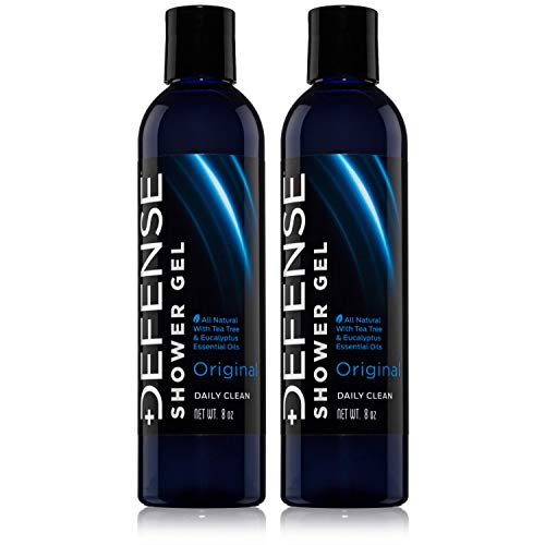 Gel de ducha de gel de ducha de gel de jabón de Defensa, 8 onzas líquidas