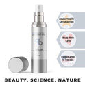 Pure Biology Total Eye Cream with Hyaluronic Acid, Baobab Oil & Anti Aging Complexes to Reduce Dark Circles, Puffiness, Under Eye Bags, Wrinkles & Fine Lines for Men & Women