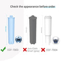 EcoAqua Filtro de repuesto para máquina de café Jura® Clearyl/Claris Blue Capresso® Clearyl, paquete de 6