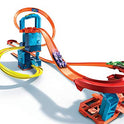 Hot Wheels Track Builder Unlimited Ultra Stackable Booster Kit Motorizado Set 5 Plus Configuraciones Acrobacias Compatible ID Idea de Regalo para niños 6, 7, 8, 9, 10 y Mayores [Exclusivo de Amazon]