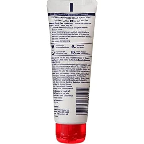 Eucerin Intensive Repair Foot Creme 3 Oz by Eucerin