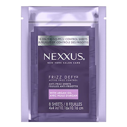Nexxus Frizz Defy - Juego de 8 hojas antifrizz