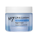 Boots No7 Lift and Luminate Night Cream 1.6 onzas líquidas