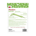 Plackers Púas de hilo dental micro menta para dientes traseros