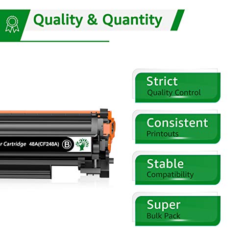 GREENSKY Cartucho de tóner compatible de repuesto para HP 48A CF248A para HP Laserjet Pro MFP M15w M29w M28w M15a M28 M31 M15 M14 M17 M28a M30w M31w M29a M16a M16w (negro, 1 unidad)