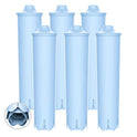 EcoAqua Filtro de repuesto para máquina de café Jura® Clearyl/Claris Blue Capresso® Clearyl, paquete de 6