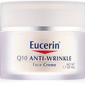 Eucerin Sensitive Skin Experts Q10 Crema facial antiarrugas 1.70 oz, Paquete de 3