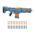 Nerf - Elite 2.0 Echo CS-10 Lanzador, 24 Dardos Oficiales, Clip de 10 Dardos, Reserva extraíble y extensión de cañón, 5 rieles tácticos