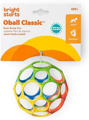 Bright Starts Oball Classic Easy-Grasp Toy