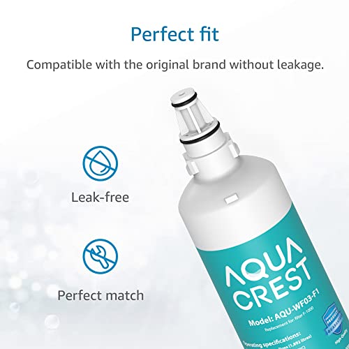 AQUACREST Water Filter Replacement for Insinkerator F-1000, Sub Zero 4204490, Aqua-Pure Easy Complete , 1 Pack by AQUACREST