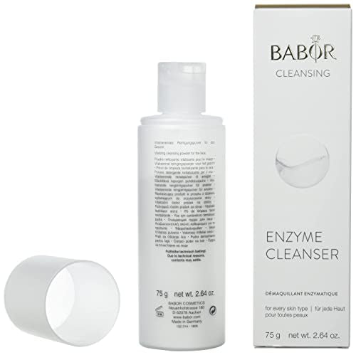 CLEANSING Enzyme Cleanser for Face 0.8 oz - Best Natural Exfoliating Powder for Day and Night