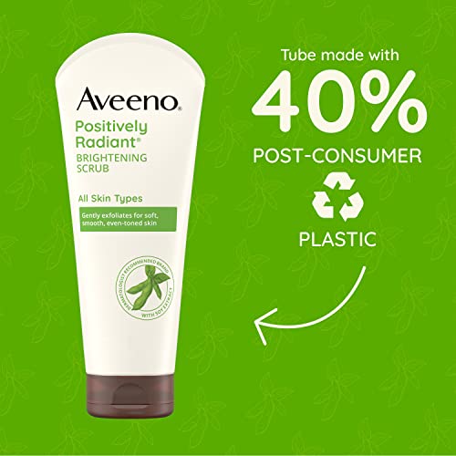 Aveeno Positively Radiant Skin Brightening Daily Scrub, 5 Onzas