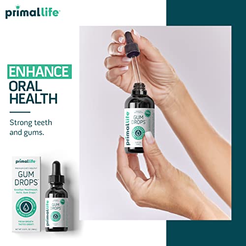 Natural Gum Serum, Organic Breath Freshener, Natural Mouthwash, Dirty Mouth Boost Gum Serum 0.5 Ounces - Made in the USA - Safe, Effective and All Natural