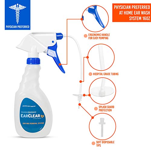 EarClear Rx - Kit completo de lavado de oídos