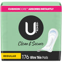 U by Kotex Clean & Secure Ultra Thin Pads