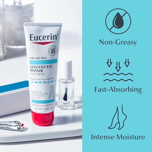 EUCERIN PLUS INT RPAIR FOOT CR 3 OZ