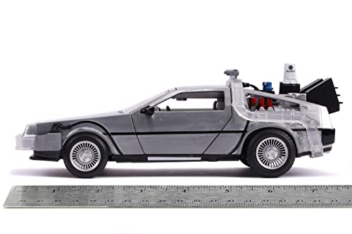 Jada 1:24 Diecast Back to The Future 2 Time Machine with Lights
