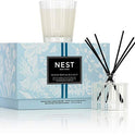 NEST Fragrances Ocean Mist & Sea Salt - Juego de Vela y difusor de Varillas