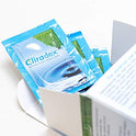Cliradex Natural Eyelid, Eyelash, and Facial Cleansing Towelettes, Box of 24