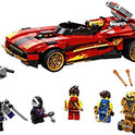 Lego Ninjago Legacy X-1 Ninja Charger 71737 Ninja Toy Building Kit Featuring Motorcycle and Collectible Minifigures, New 2021 (599 Pieces)