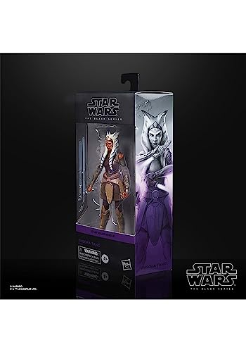Star Wars The Black Series - Figura de Ahsoka Tano a Escala de 15 cm Rebels - Edad: 4+