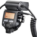 YONGNUO YN-24EX Macro Ring Flash Speedlite with 2 Flash Head 4 Adapter Rings for Canon, with MicroFiber Cloth