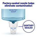 Purell HEALTHY SOAP Soft & Foam ES6 Kit de iniciación, 1 – 1200 ml sin fragancia de jabón + 1 dispensador de jabón sin contacto de grafito PURELL ES6 (paquete de 1) – 6472-1G