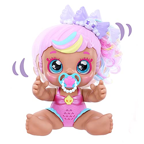 Kindi Kids Muñeca electrónica de 6.5 Pulgadas y 2 Accesorios - Poppi Pearl Bubble 'N' Sing